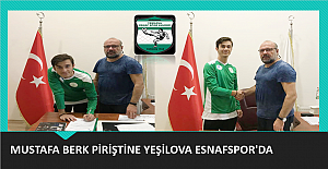 MUSTAFA BERK PİRİŞTİNE YEŞİLOVA ESNAFSPOR'DA