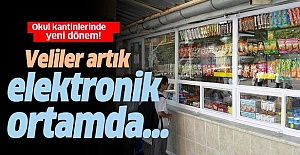 Okul kantinlerinde yeni dönem! Veliler artık elektronik ortamda....