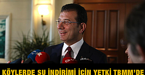 Köylerde Su İndirimi İçin Yetki Tbmm’de