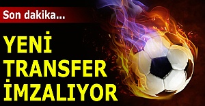 Trabzonspor'un yeni transferi imzayı atıyor