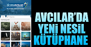 Avcılar’da Yeni Nesil Kütüphane.