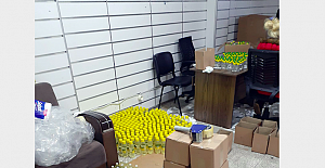 Bağcılar’da sahte kolonya üreten depoya baskın