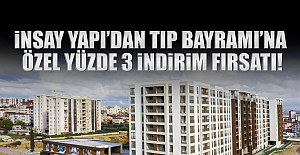 İnsay Yapı’dan Tıp Bayramı’na özel yüzde 3 indirim fırsatı!
