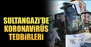 Sultangazi'de Koronavirüs Tedbirleri