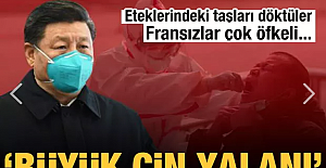 Eteklerindeki taşları döktüler! Fransızlar çok öfkeli: Büyük Çin Yalanı