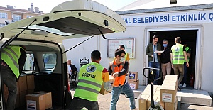 Kartal Belediyesi’nin Ramazan Kolisi Dağıtımı Devam Ediyor