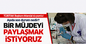 Koronavirüs aşısında son durum nedir? TÜBİTAK Başkanı tarih verdi