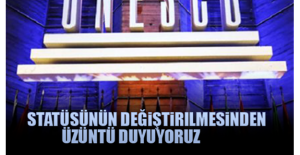 Statüsünün değiştirilmesinden üzüntü duyuyoruz