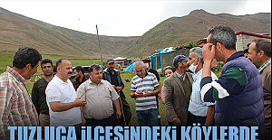 Tuzluca İlçesindeki Köylerde Sel Felaketinin