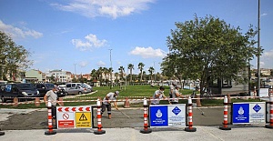 BAKIRKÖY SAHİLDEKİ BİSİKLET YOLLARI ONARILIYOR