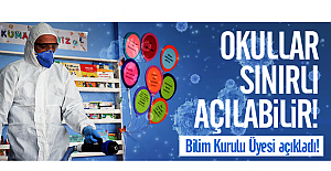 Bilim Kurulu Üyesi açıkladı! Okullar sınırlı açılabilir