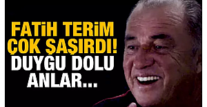 Fatih Terim'e unutulmaz sürpriz!