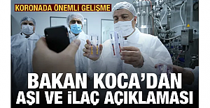 Bakan Koca'dan yerli koronavirüs aşısı ve ilacı ile ilgili önemli açıklama
