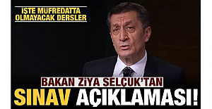 Bakan Selçuk'tan sınav açıklaması!