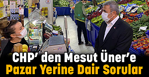CHP’ den Mesut Üner’e Pazar Yerine Dair Sorular