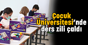 Çocuk Üniversitesi’nde ders zili çaldı