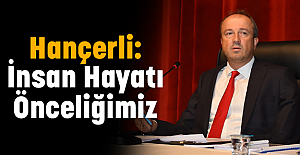 Hançerli: İnsan Hayatı Önceliğimiz