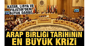 Katar, Libya Ve Filistin Bir Oldu, Arap Birliği Tarihinin En Büyük Krizine Girdi