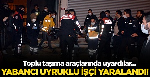 Avcılar'daki silahlı saldırıda yabancı uyruklu işçi yaralandı