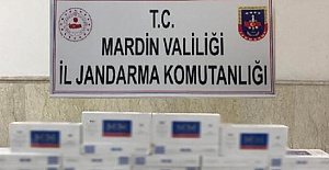 Mardin'de kaçak sigara operasyonu