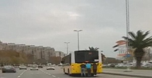 Tehlikeli otobüs arkası yolculuk