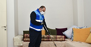 PANDEMİ DÖNEMİNDE BİN 107 VATANDAŞA EVDE TEMİZLİK HİZMETİ VERİLDİ