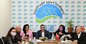 Başkan BOZKURT’tan kent konseyi kadın meclisi'ne ‘8 MART’ ziyareti