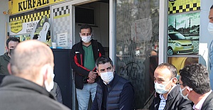 Başkan Gökhan Yüksel, taksici esnafıyla bir araya geldi