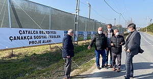 Çatalca’ya Bir Sosyal Tesis Daha Yapılıyor