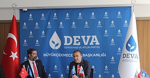 DEVA İl Başkanı Ayan'dan Büyükçekmece İlçe Başkanlığına ziyaret