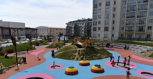Beylikdüzü yeşillere boyandı