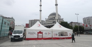 Kan Bağışçıları Günü'nde Bağcılar’da kampanya