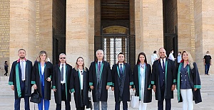 Çanakkale barosu atanın huzurunda