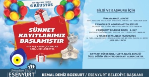 Esenyurt'ta toplu sünnet kayıtları başladı