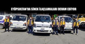 Eyüpsultan'da sinek ilaçlamaları devam ediyor