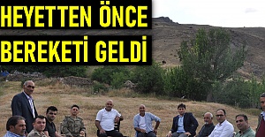 Heyetten önce bereketi geldi