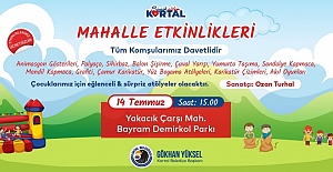 Kartallı çocuklar etkinlikler ile tatili doyasıya yaşayacak