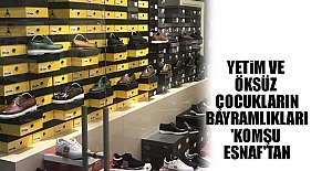 Öksüz çocukların yüzü bayram öncesi 'Komşu Esnaf' ile güldü
