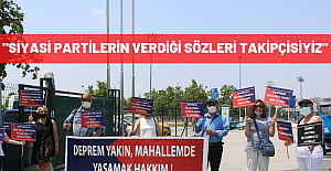 “Siyasi partilerin verdiği sözlerin takipçisiyiz”