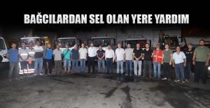 Afet bölgesine yardım eli