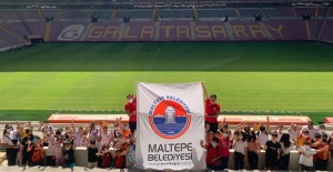 Maltepeli çocukların Galatasaray müze ziyareti
