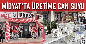 Midyat'ta üretime can suyu