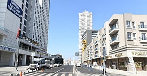 Trafiği rahatlatan yeni yol çalışması