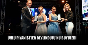 Ünlü piyanistler beylikdüzü'nü büyüledi