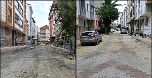 Esenyurt’ta yolları yenilemeye devam ediyor