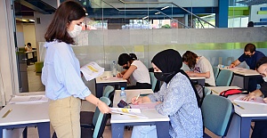 Mezun grubu kurum kabul sınavı yapıldı