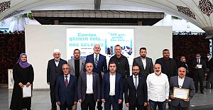 Din görevlileri onuruna yemek verildi