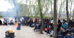 İlk gençlik ateşi millet bahçesinde yandı