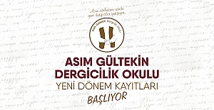 ASIM GÜLTEKİN DERGİCİLİK OKULU’NA KAYITLAR BAŞLADI