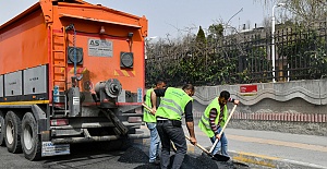 ESENYURT’TA YOLLAR YENİLENMEYE DEVAM EDİYOR